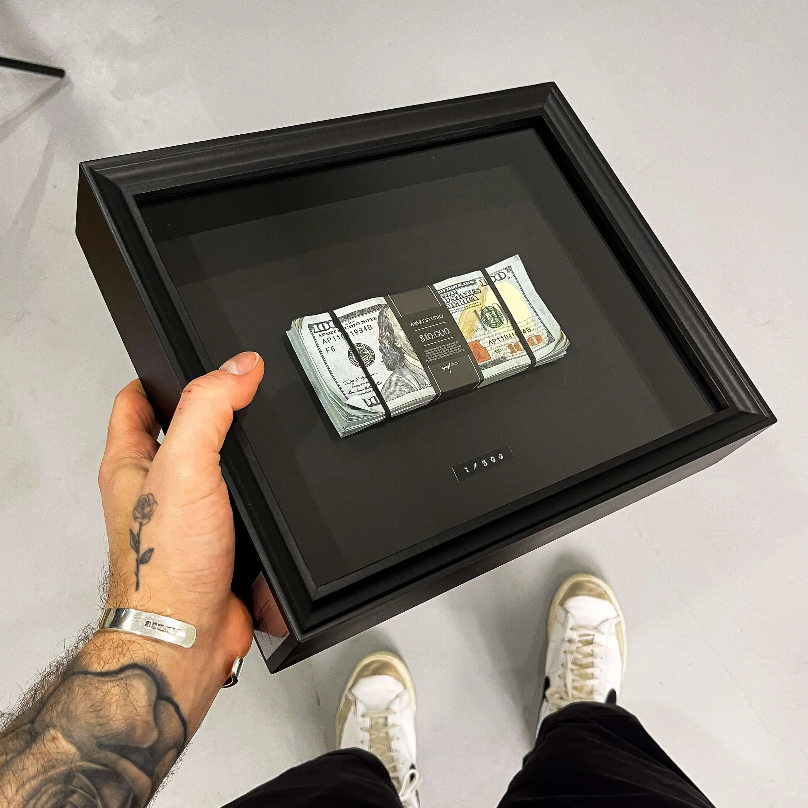 Aged Stack Frame - USD